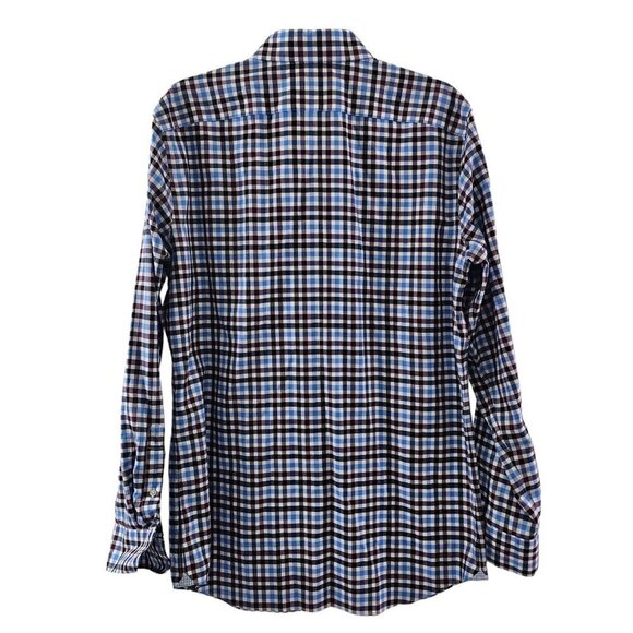 Banana Republic Men's Non-Iron Grant Fit Button Long Sleeve Shirt – Size Large - Picture 4 of 13